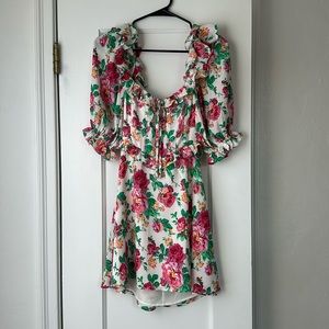 For Love and Lemons Floral Dress